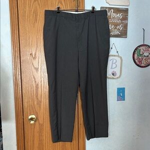 Haggar Charcoal Dress Pants - Mens Size 42 x 29